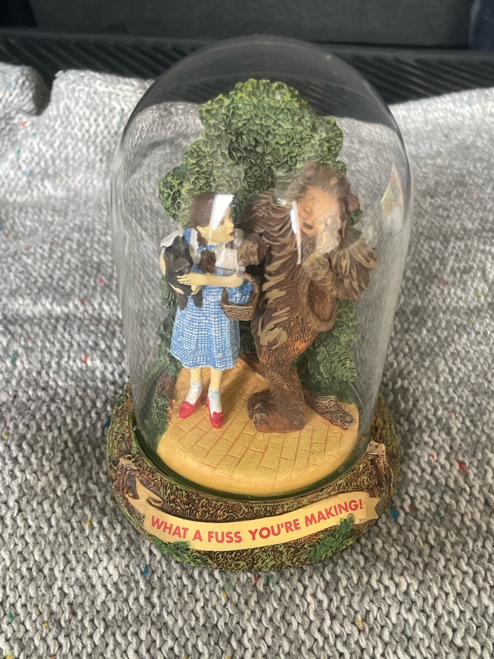Franklin Mint “What a Fuss You are Making!” Musical Sculpture